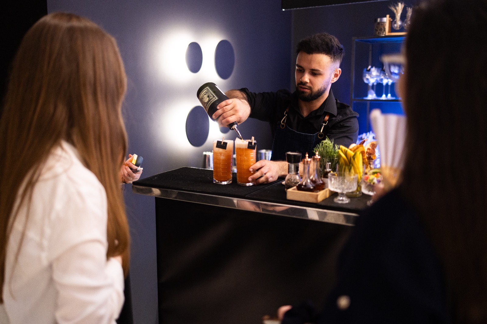 Professional bartender