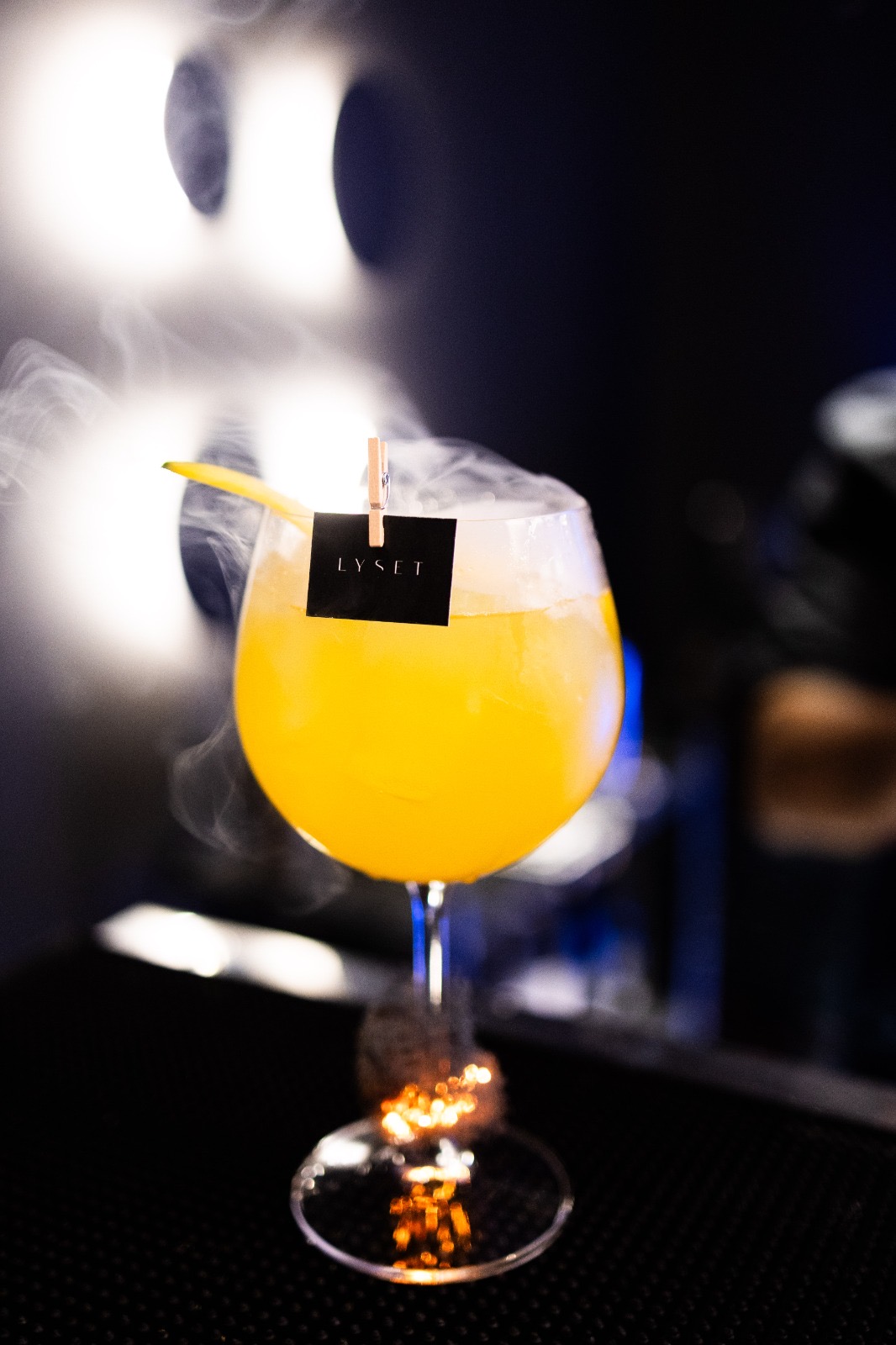 Bartender at festival